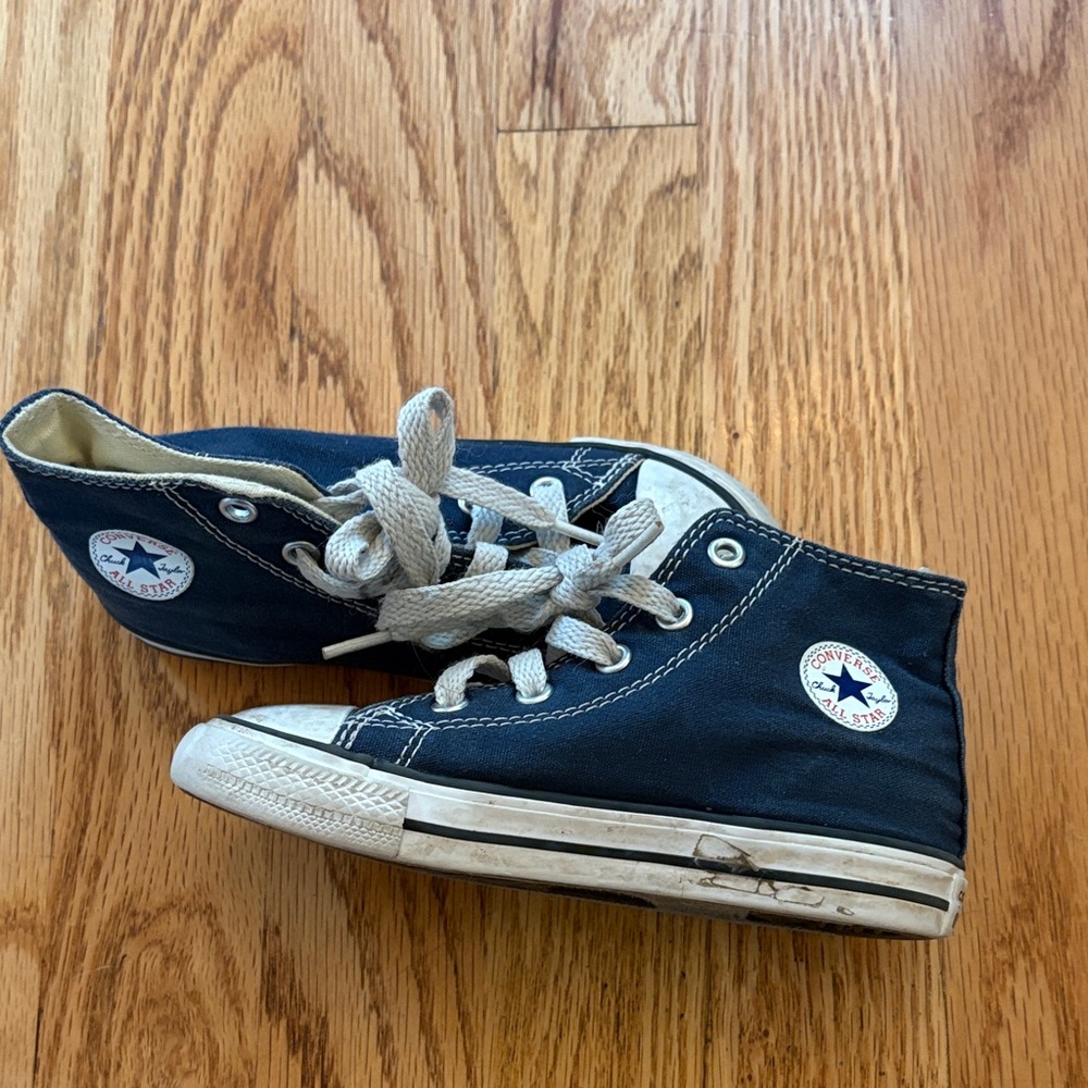 Converse Dark Blue High-Tops Toddler High-tops